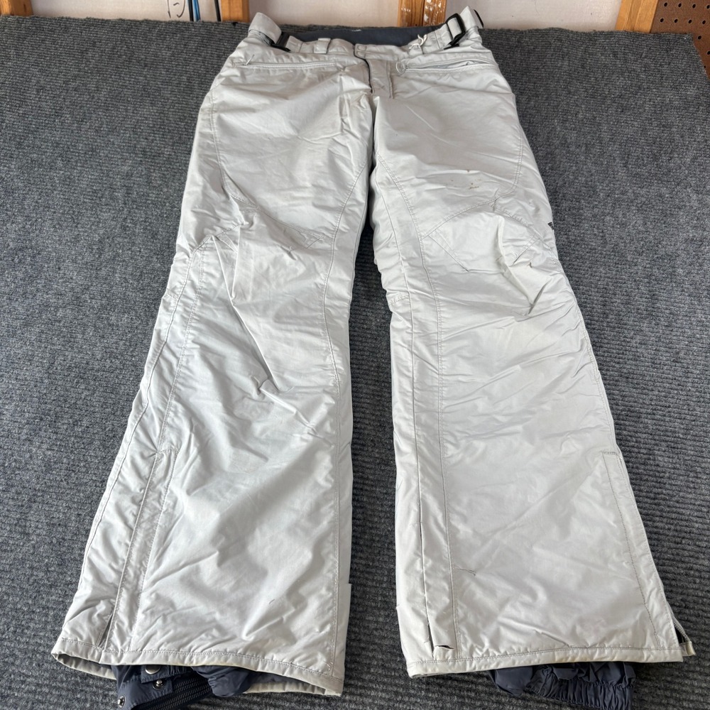 Columbia Vertex Women's Medium Gray Ski Snowboard Pants Insulated Winter Sports
